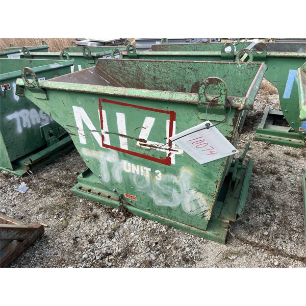ROURA 6,000 LB Aggregate Bin / Hopper