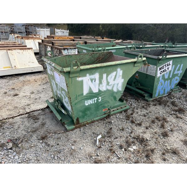 ROURA 6,000 LB Aggregate Bin / Hopper