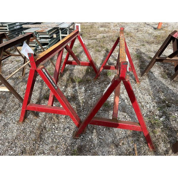 (2) B&B PIPE STANDS