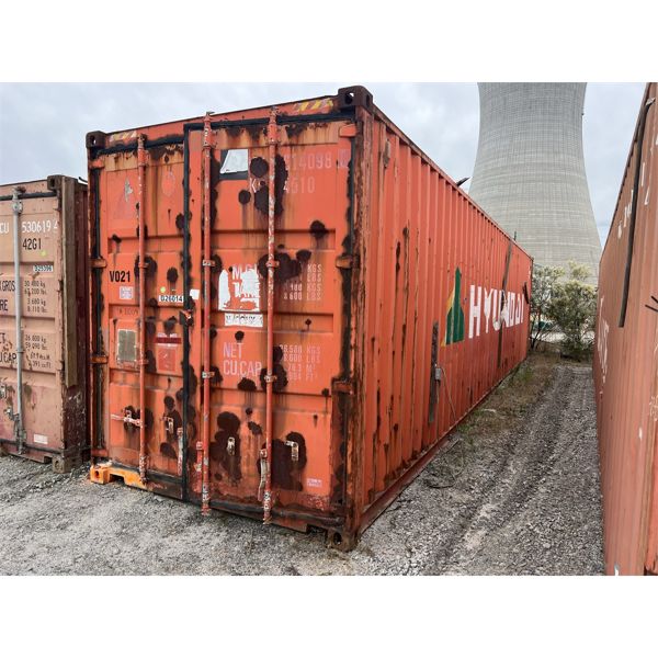 40' HIGH CUBE SHIPPING/STORAGE CONTAINER
