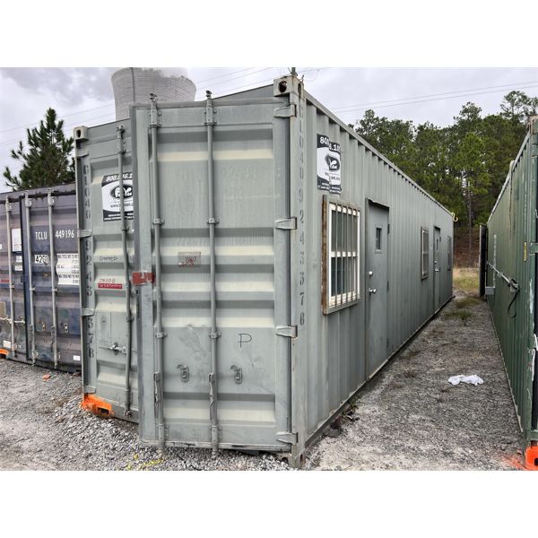 40' HIGH CUBE OFFICE CONTAINER