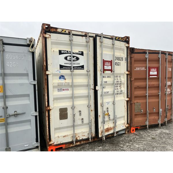 40' HIGH CUBE SHIPPING/STORAGE CONTAINER