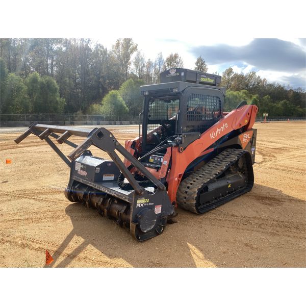 2022 KUBOTA SVL97-2 Skid Steer Loader - Mulcher