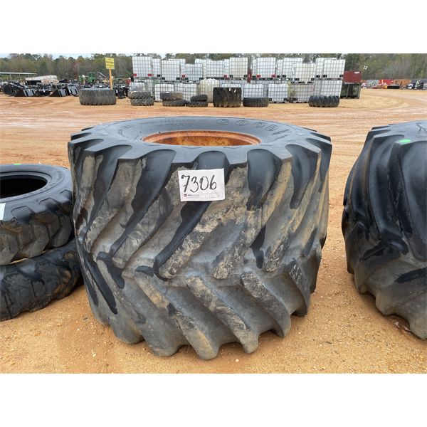(2) 66X43.00-25 SPREADER TRUCK TIRES