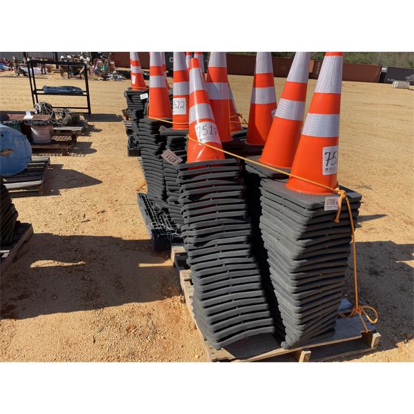 (25) SAFETY CONES