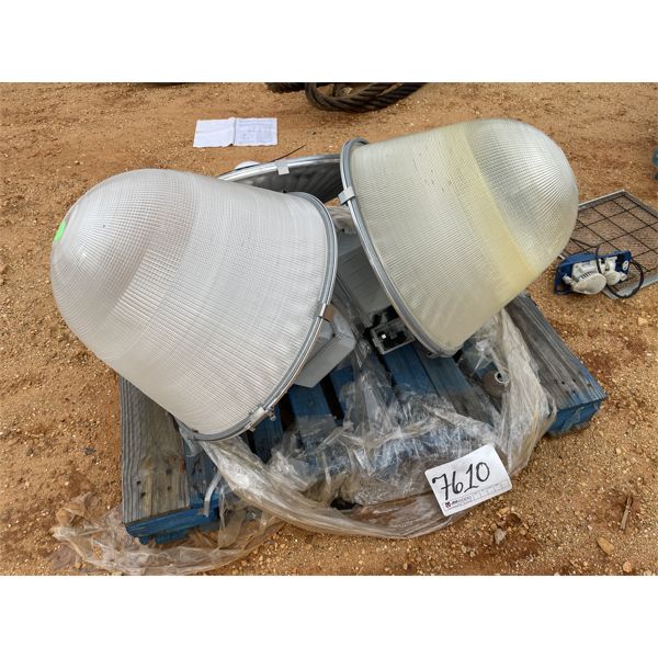 (3) WAREHOUSE LIGHT FIXTURES