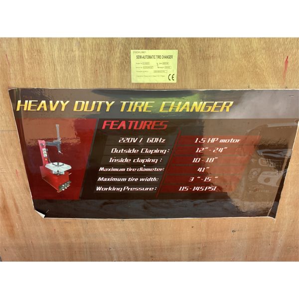 HEAVY DUTY TIRE CHANGER