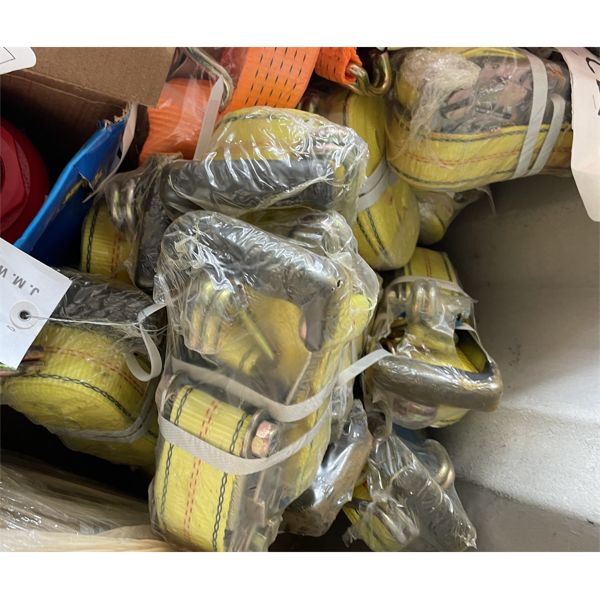 (4) CARGO RACHET STRAPS, 2"W x 27'L