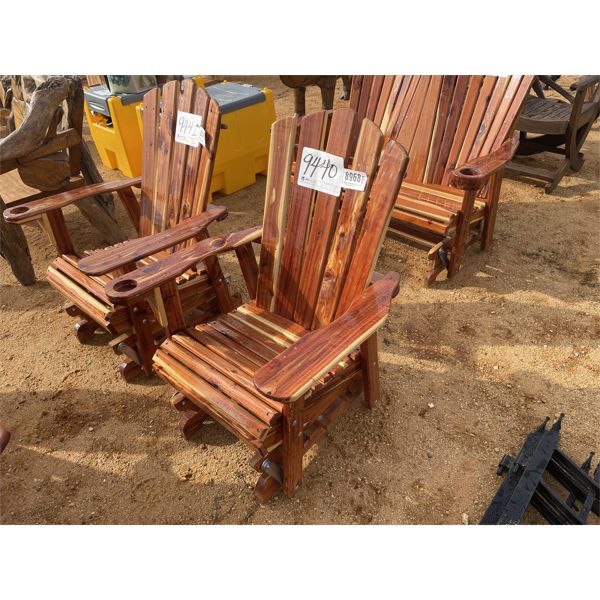 RED CEDAR GLIDER/ROCKER
