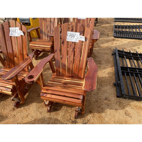 RED CEDAR GLIDER/ROCKER