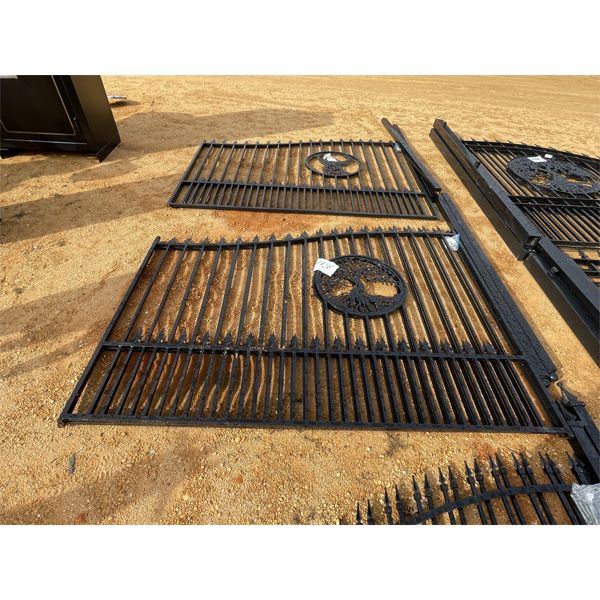 BI-PARTING GATE W/POST, 16 FT, TREE OF LIFE 