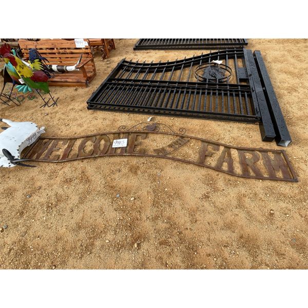 WELCOME TO THE RANCH SIGN