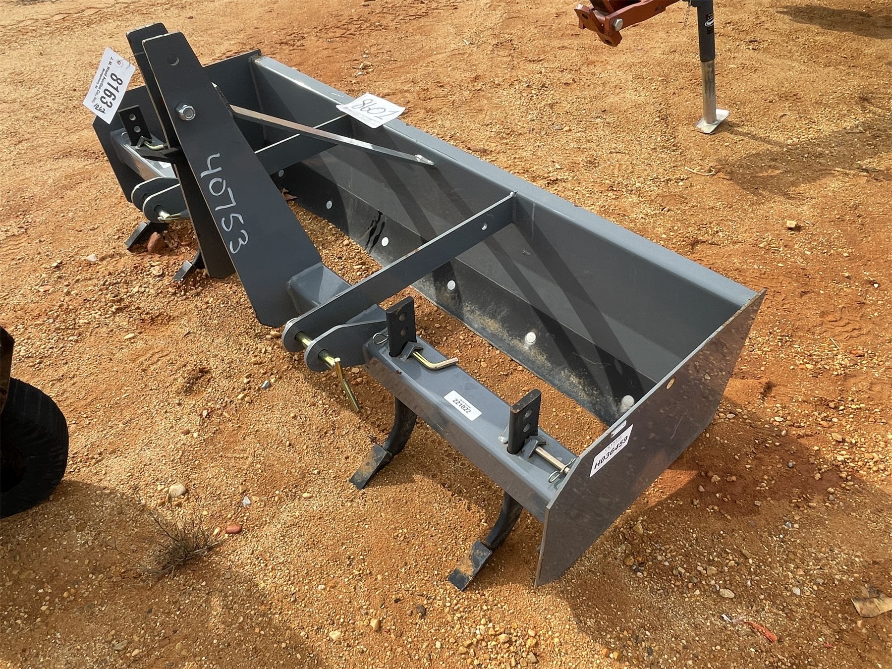 Large Scraper Box Blade TITAN 72