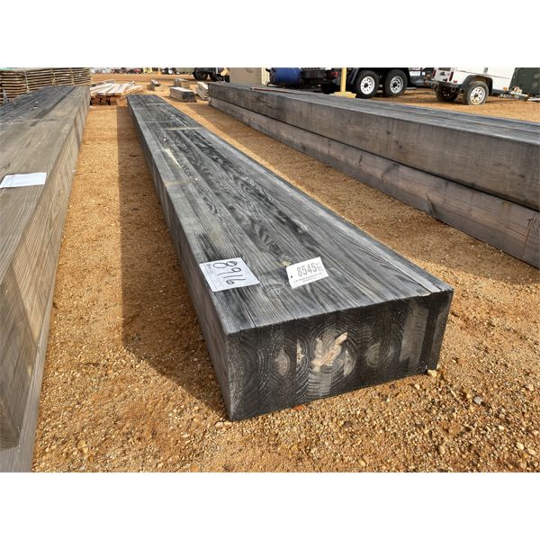 (1) LAMINATED WOODEN BEAMS