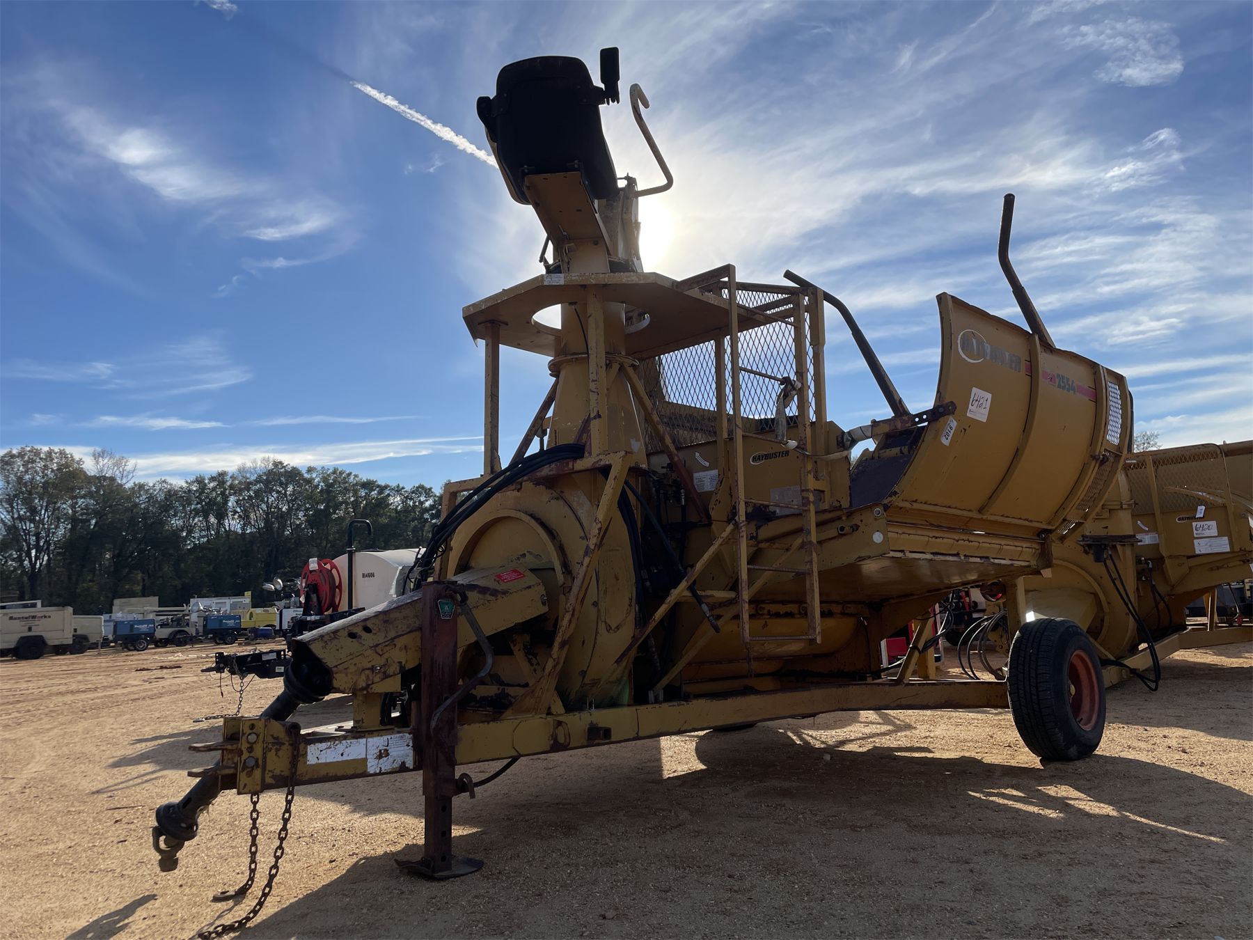 HAYBUSTER 2554 HAY BLOWER J.M. Wood Auction Company, Inc.