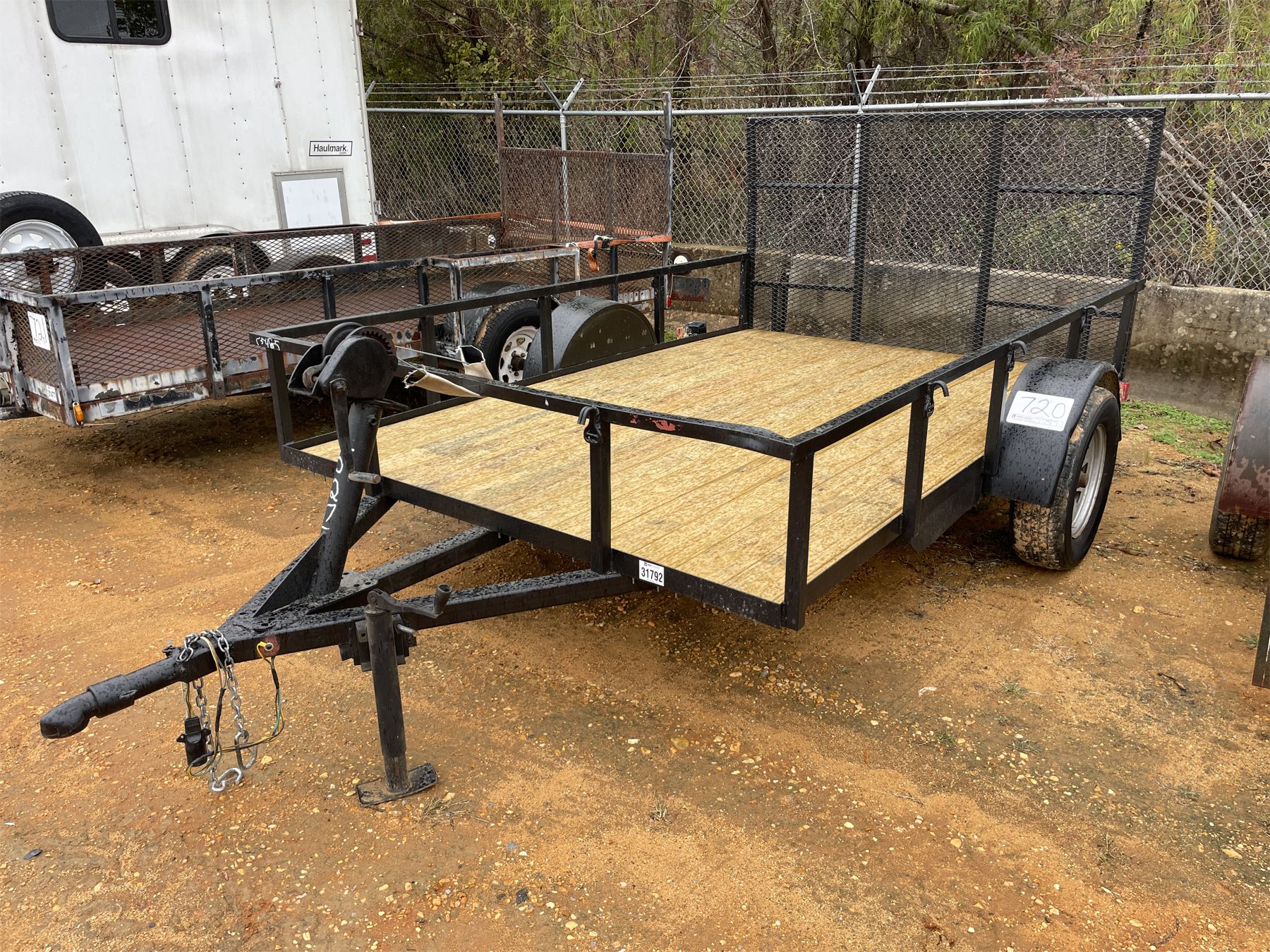 HOMEMADE Utility Trailer J.M. Wood Auction Company, Inc.