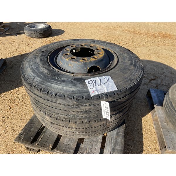 (2) PIONEER 10R20 TIRES