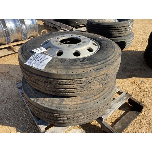 (2) 295/75R22.5 TIRES