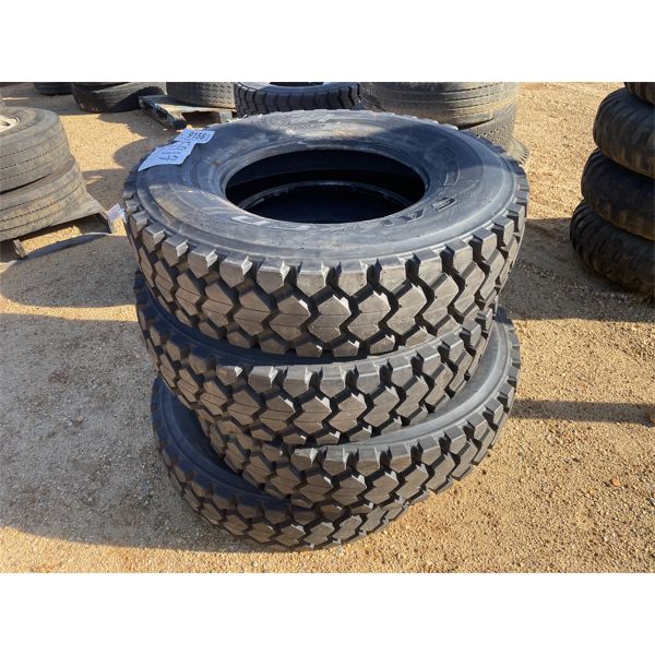 (4) 11R22.5 TIRES