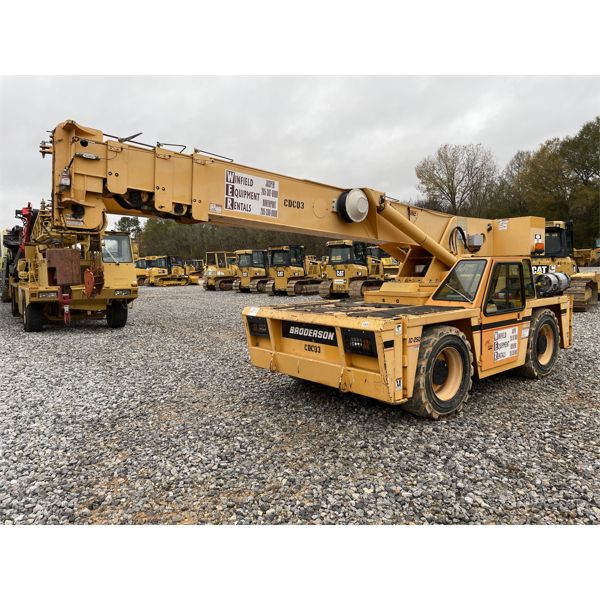 2012 BRODERSON IC-250-3C Yard / Carry Deck Crane
