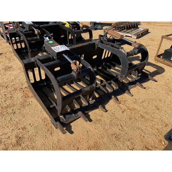 MIDSTATE 72" GRAPPLE ROCK BUCKET