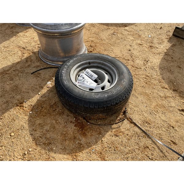 P205/75R15 TIRE & RIM