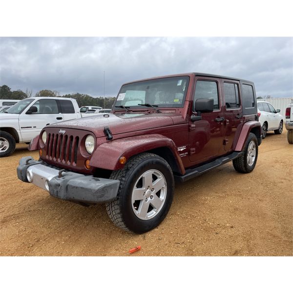 2008 JEEP WRANGLER SAHARA UNLIMITED SUV