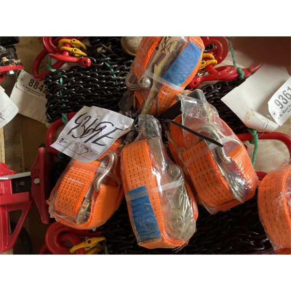 (4) 2" RATCHET STRAPS