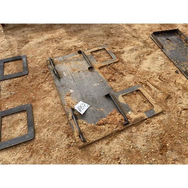 WELD ON PLATE W/ GUARD