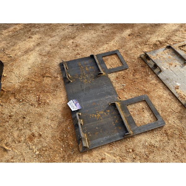 WELD ON PLATE W/ GUARD