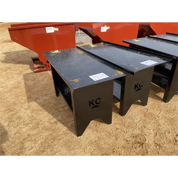 28" x 60" METAL TABLE