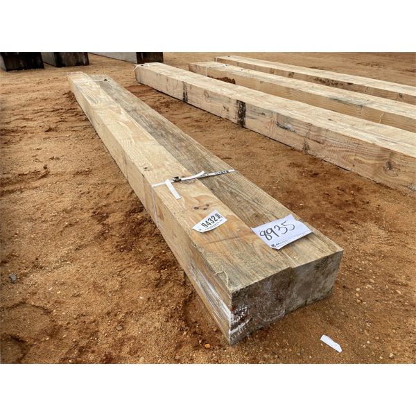 (2) 8" x 8" x 12' LUMBER