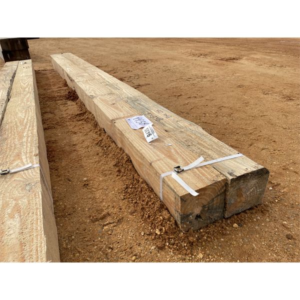 (2) 8" x 8" x 16' LUMBER
