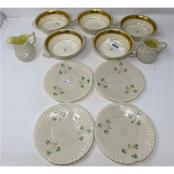 11 Pieces Of China, Bowls, Plates, Etc..