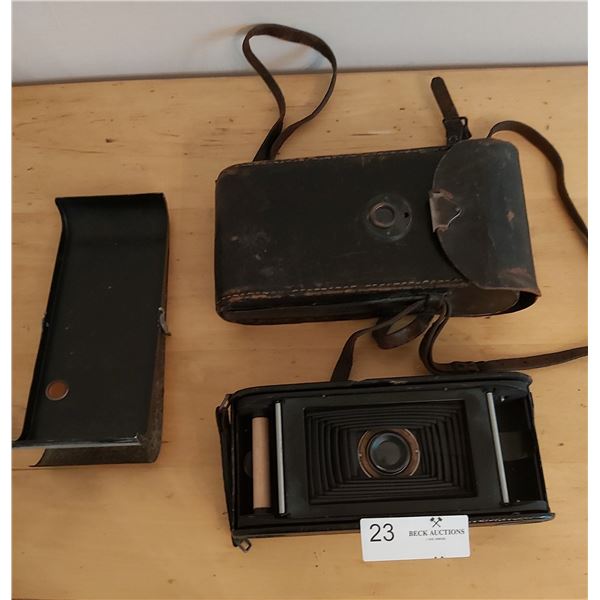Ansco Vintage Camera With Case
