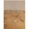 Image 1 : Assortment of Glassware including home decor
