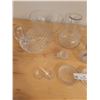 Image 2 : Assortment of Glassware including home decor