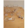 Image 3 : Assortment of Glassware including home decor