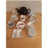 Image 1 : Vintage Cups & Saucers with Tea Pot, Tea Caddy & More