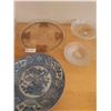 Image 3 : Assortment of Crystal and Glass Serving Dishes, Plates and Bowls