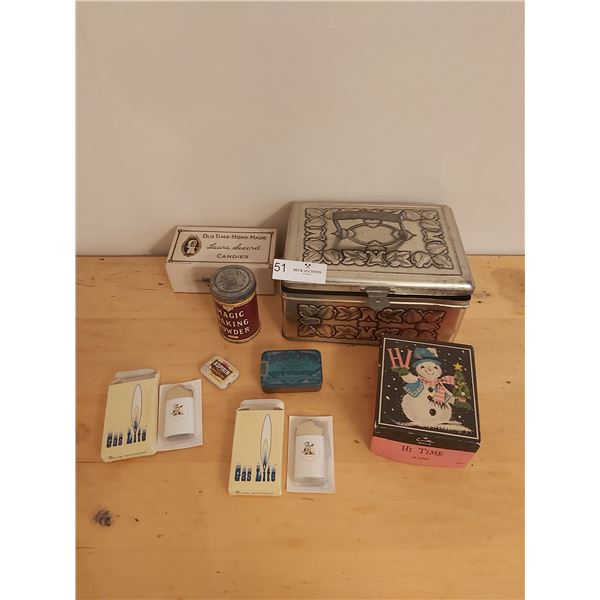 Vintage Containers, Boxes & Lighters