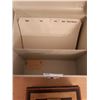 Image 2 : Metal File Folder Box & Vintage Cash Box