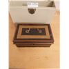 Image 3 : Metal File Folder Box & Vintage Cash Box