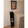 Image 5 : 3 Drawer Metal Filing Cabinet, CD/DVD Rack & Picture
