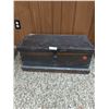 Image 1 : Vintage Wooden Trunk 28 long x 14 1/2 Deep x 12 High