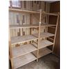 Image 2 : Wooden Shelving   89 Wide x 19 3/4 Deep x 70 High