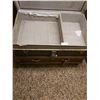 Image 2 : Vintage Steamer Trunk 37 Wide x 23 Deep  x 25 High