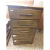 Image 1 : Vintage Wooden Chest Of Drawers 25 Wide x 17 Deep x 44 High