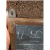 Image 3 : Genuine Slate Chalkboard from a 1 room Schoolhouse with Chalk & Brushes