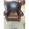 Image 1 : Leather Comfort Recliner 36 Wide x 40 Deep x 41 High